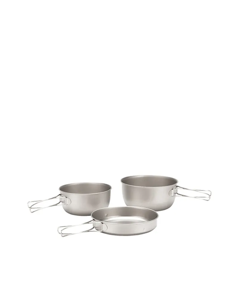 Cheap 3 Piece Titanium Cookset Sets & Kits|Sets