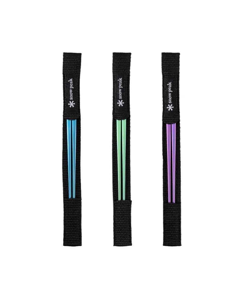 Hot Anodized Titanium Chopsticks Utensils