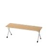 Store Bamboo Folding Bench Long Tables|Chairs