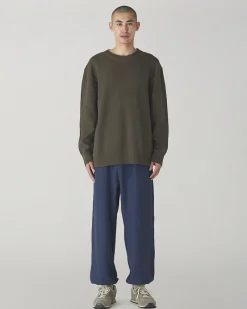 Flash Sale Co/Ny/Pe Knit Crew Neck Tops