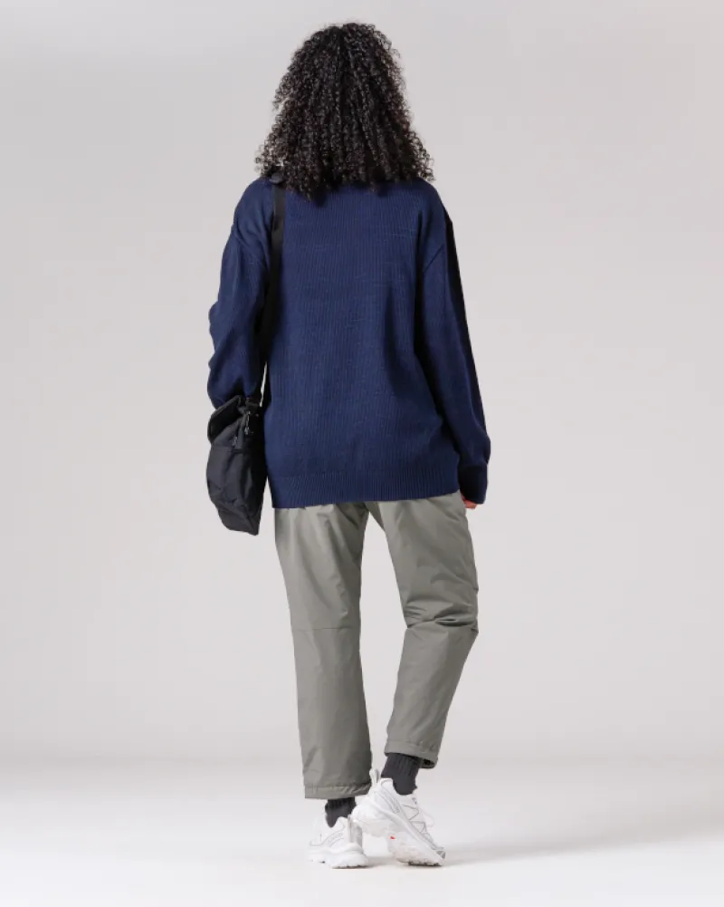 Flash Sale Co/Ny/Pe Knit High Neck Tops