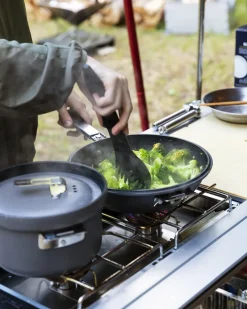 Hot Double Burner Stove Cooking|Stoves