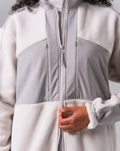 Discount Double Face Fleece Jacket Outerwear