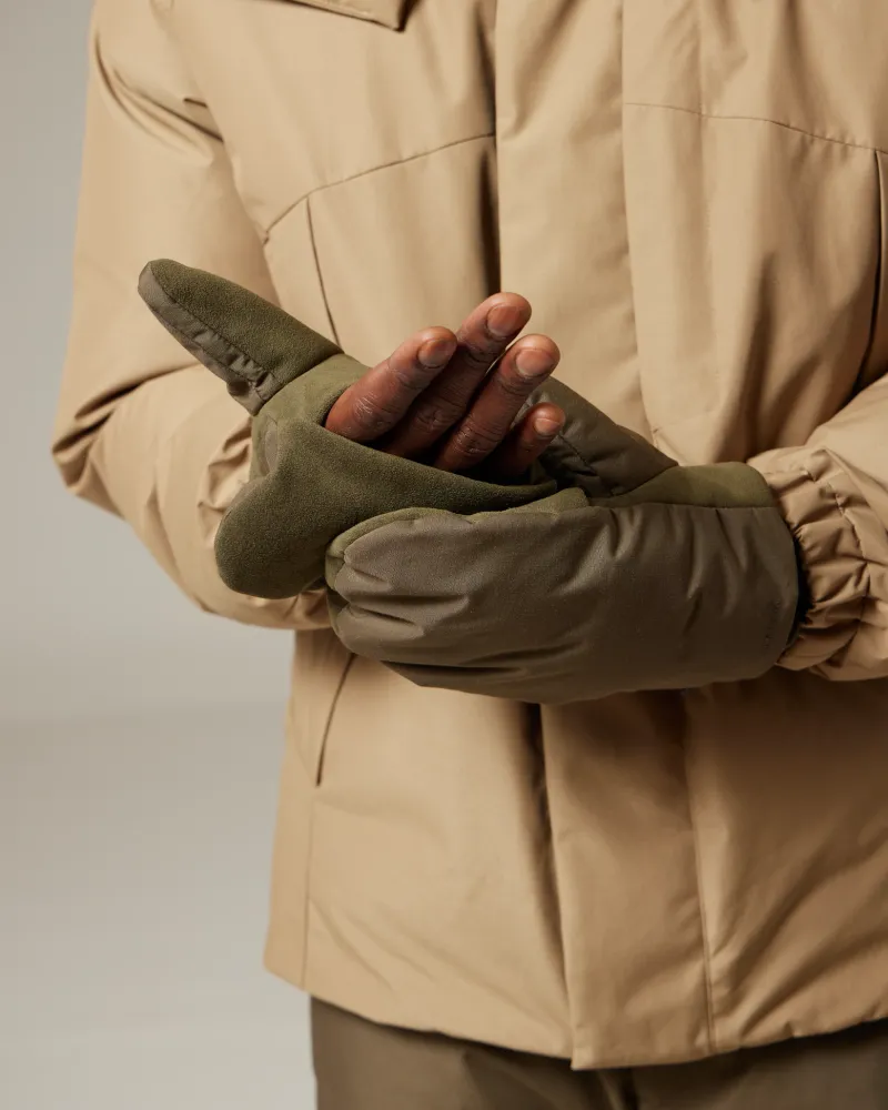 Fashion Fire-Resistant 2 Layer Down Mittens Accessories