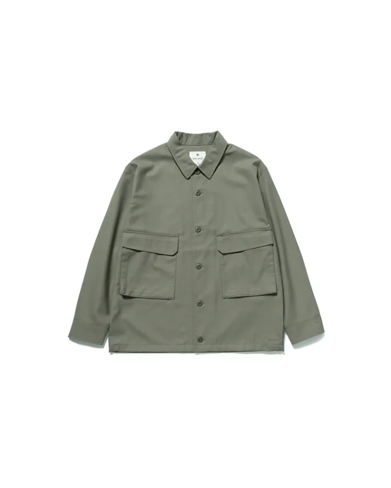 New Hybrid Wool Shirt Tops