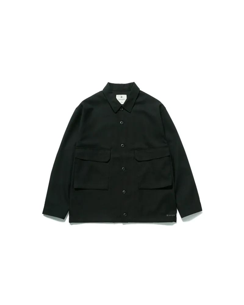 New Hybrid Wool Shirt Tops