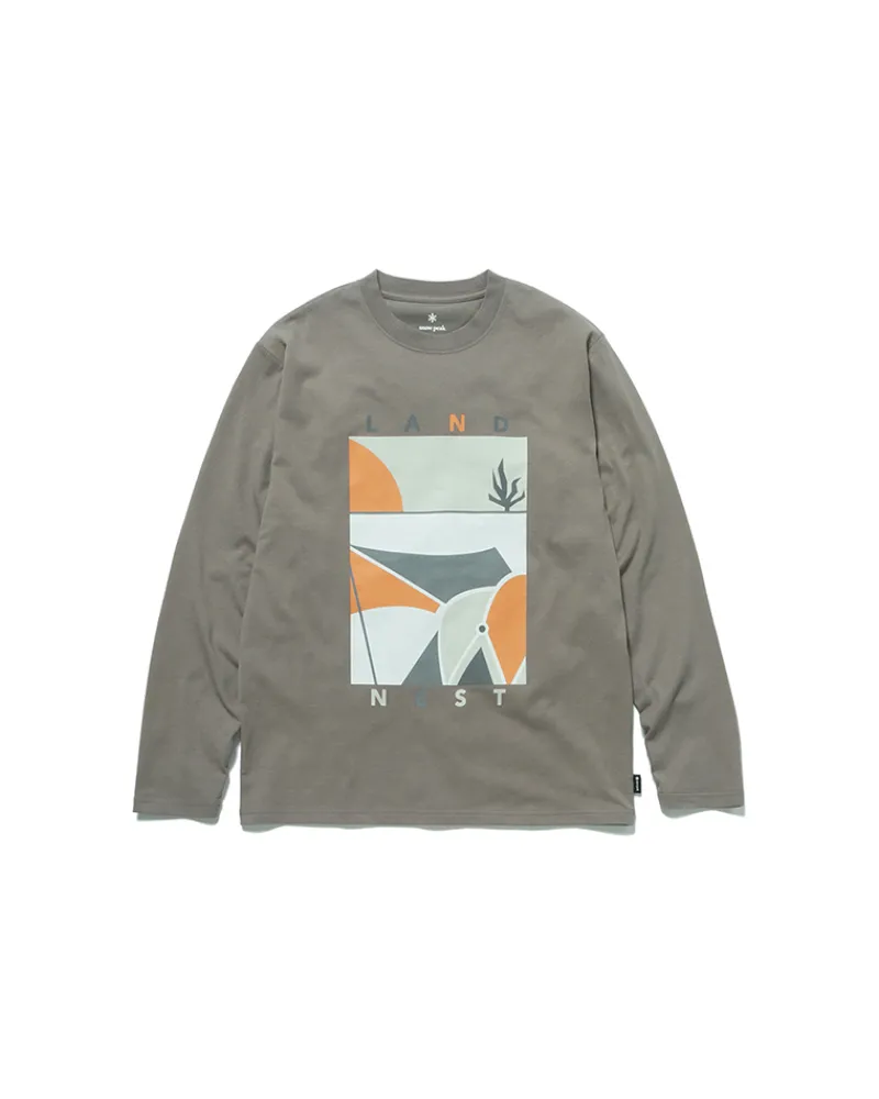 Cheap Land Nest Long Sleeve T-Shirt Tops