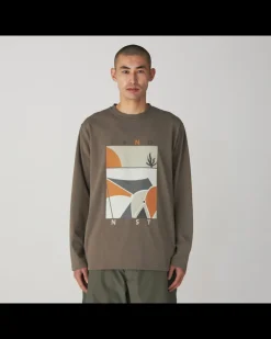 Cheap Land Nest Long Sleeve T-Shirt Tops