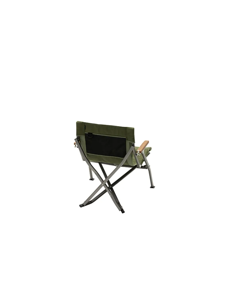 Hot Luxury Low Beach Chair in Dark Green Chairs