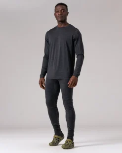 Online Merino Wool Long Sleeve T-Shirt Tops
