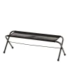 Shop Mesh Folding Bench Chairs