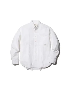 Discount Organic Cotton Poplin Button-Down Shirt Tops
