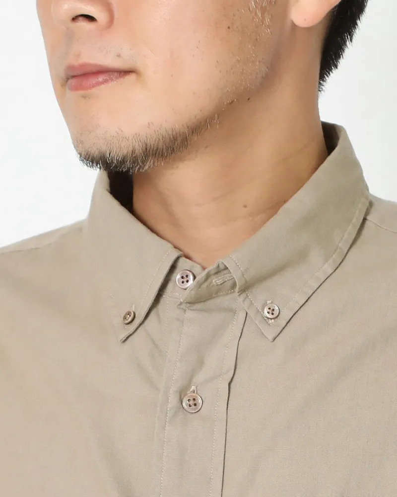 Discount Organic Cotton Poplin Button-Down Shirt Tops