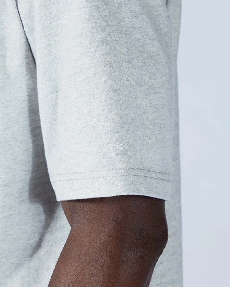 Flash Sale Recycled Cotton Heavy Mockneck T-Shirt Tops