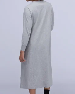 Online Recycled Cotton Long Sleeve Dress Tops