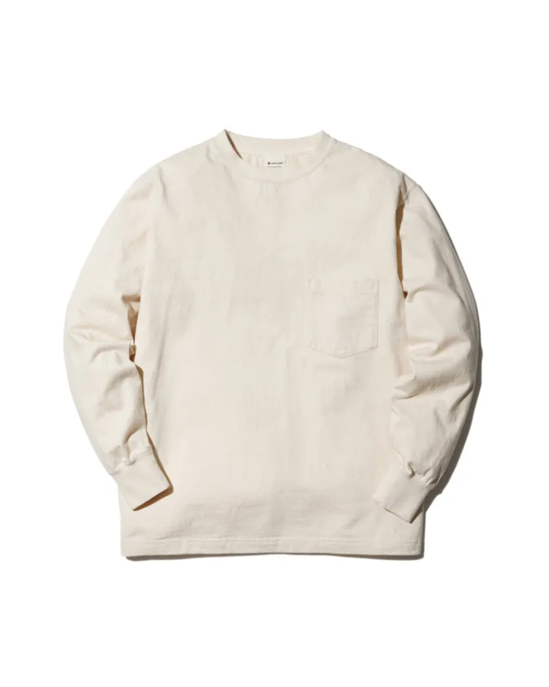 Outlet Recycled Cotton Long Sleeve T-Shirt Tops