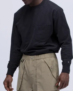 Outlet Recycled Cotton Long Sleeve T-Shirt Tops
