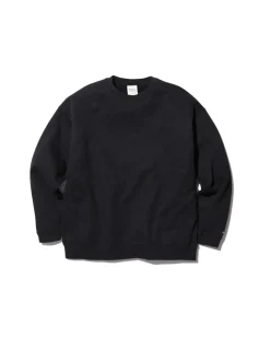 Hot Recycled Cotton Sweat Crewneck Tops