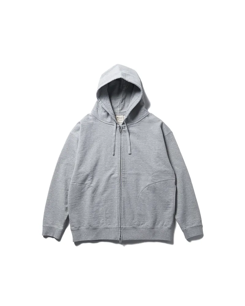 New Recycled Cotton Zip-Up Hoodie Tops