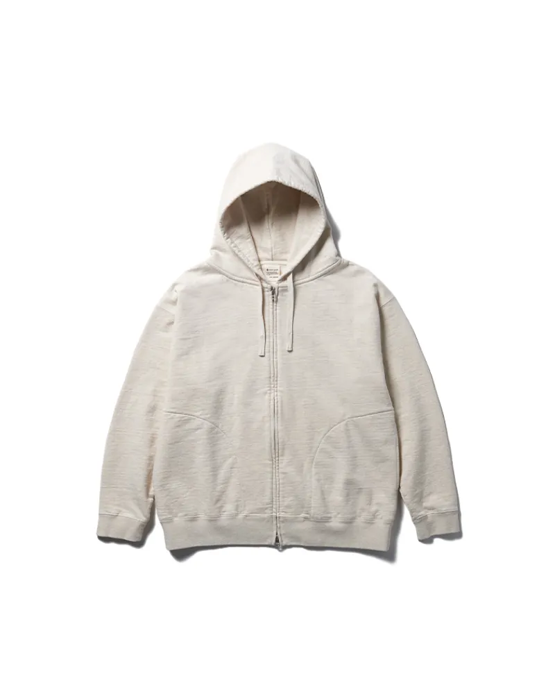 New Recycled Cotton Zip-Up Hoodie Tops