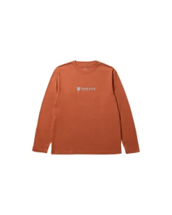 Online Soft Cotton Logo Long Sleeve T-Shirt Tops