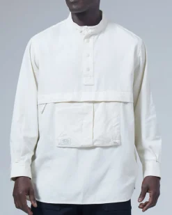 Clearance Takibi Light Denim Utility Pullover Tops