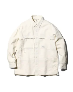 Online Takibi Light Denim Utility Shirt Tops